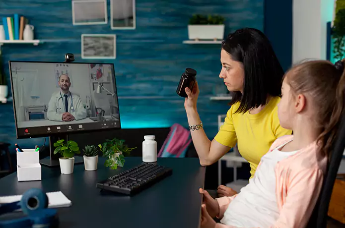 Virtual Telehealth Consultation